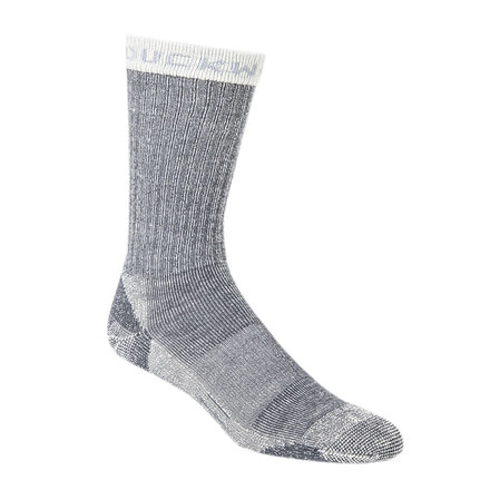Duckworth Midweight Crew Sock, Charcoal, L, 41250Chch