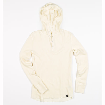 Duckworth Polaris Hooded Henley - Women's -Natural-X-Small