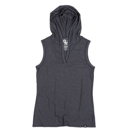 Duckworth Vapor Sleeveless Hoody, Charcoal, L, 20329Chcy
