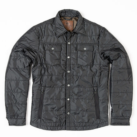 Duckworth WoolCloud Snap Shirt - Men's, Black, Small, DW10914-01-1