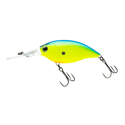 Duel Hardcore Crank 3, 70F 70mm 2.75ft, Blue Back Chartreuse, R1376-BCL