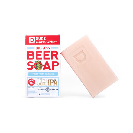 Duke Cannon Supply Co Big Ass Beer Soap, Deschutes IPA, 10 oz Bar, 01IPABEER