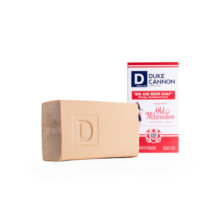 Duke Cannon Supply Co Big Ass Beer Soap, Pinup, 10 oz Bar, 03BEER