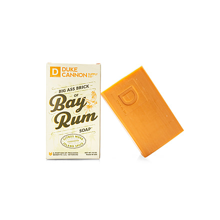 Duke Cannon Supply Co Big Ass Brick Of Bay Rum Soap, 10 oz, 01BAYRUM