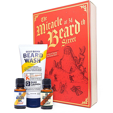 Duke Cannon Supply Co Big Ass Brick Soap - Miracle on 34 Beardth St. Soap, Holiday Classics Volume 3, MIRACLEBOOK