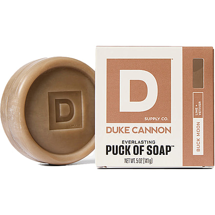 Duke Cannon Supply Co Buck Moon Everlasting Puck of Soap, Blue Gray, Small, BSPK-BKMN