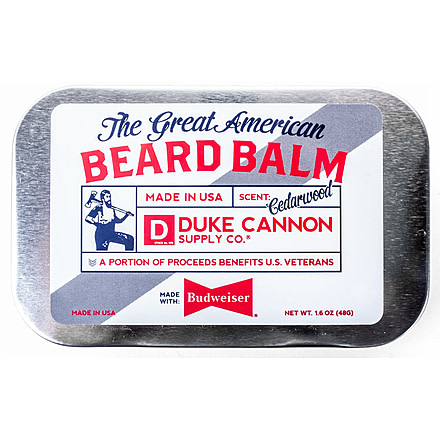 Duke Cannon Supply Co Great American Budweiser Beard Balm, 1.6 oz, 04BDBALMBUDWEISER1