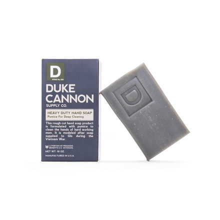 Duke Cannon Supply Co Heavy Duty Hand Soap, 10 oz Bar, HEAVYDUTY