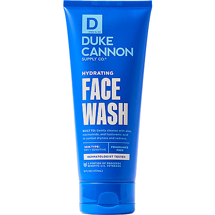 Duke Cannon Supply Co Hydrating Face Wash, Blue, Small, FCHYDRATEWASH