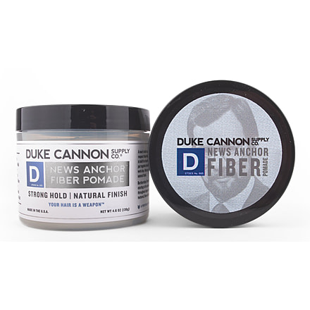 Duke Cannon Supply Co News Anchor Fiber Pomade, 4.6 oz, FIBER1