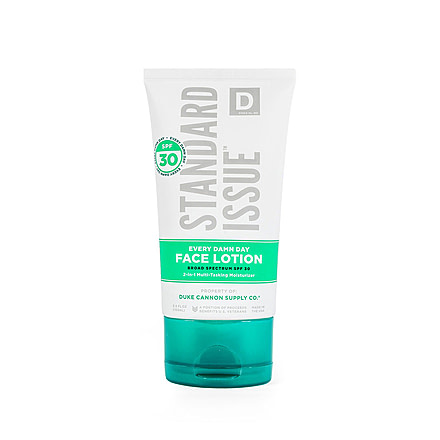 Duke Cannon Supply Co Standard Issue Every Damn Day Face Lotion W/ SPF30, 3.5 oz, SPF30FACELOTION