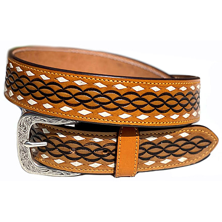 Durango Boot Shiloh Belt, Cognac, 46, DU3005-267-46