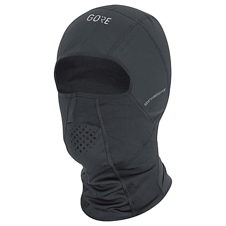 GOREWEAR M WINDSTOPPERR Balaclava in Black Windproof 86D11090, 100382-9900-ONE