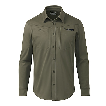 KUIU Encounter LT Shirt in Ash Size 4XL FB76C1CE, Ash, 4XL, Adult, Male, 7649309425822