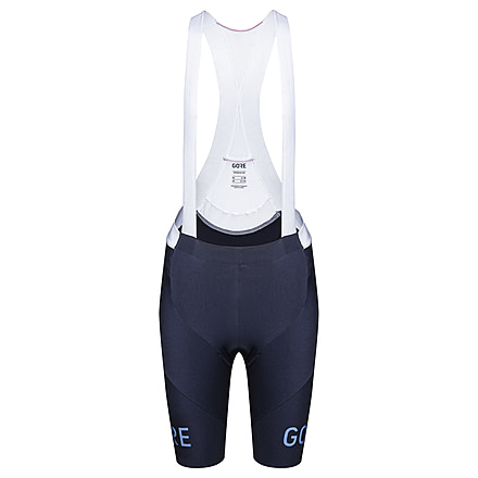 GOREWEAR Long Distance Bib Cycling Shorts+ Womens in Orbit Blue XS 0-2 Form fit D2D6B8C6, 100564-AU00-36