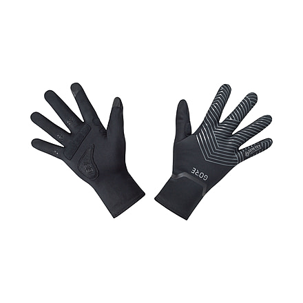 GOREWEAR C3 GORE-TEX INFINIUMTM Stretch Mid Gloves in Black XS Windproof 82D4DFF0, 100520-9900-5