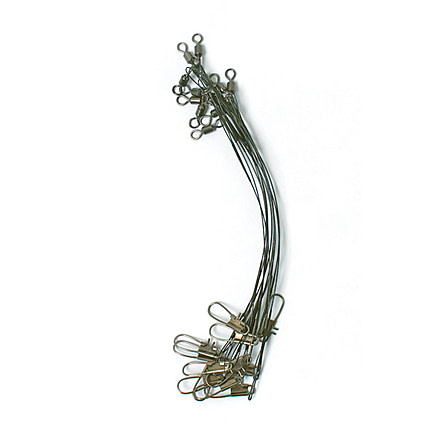 Eagle Claw Black/Bright Wire Leader Board Refill,9in,30lb BEL930BR