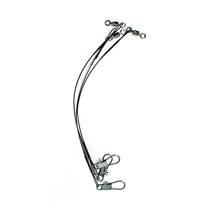 Eagle Claw Heavy Duty Wire Leader Assortment,6x9in,Black 08012-016