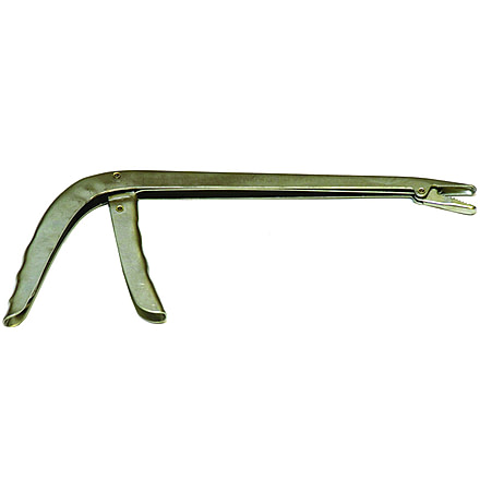 Eagle Claw Hook Remover Pistol Grip, 6.5in, Polished, THRP6.5