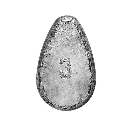 Eagle Claw Lead No Roll Sinker,Size 3oz WNOROLL-3