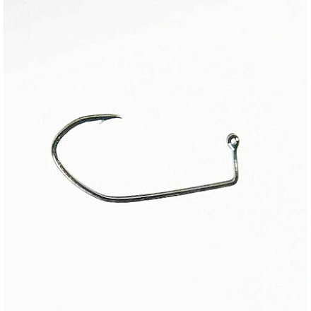 Eagle Claw Little Nasty 90 Jig, Platinum Black, Size 6, 1000 Hooks per Pack, 500BPM-6