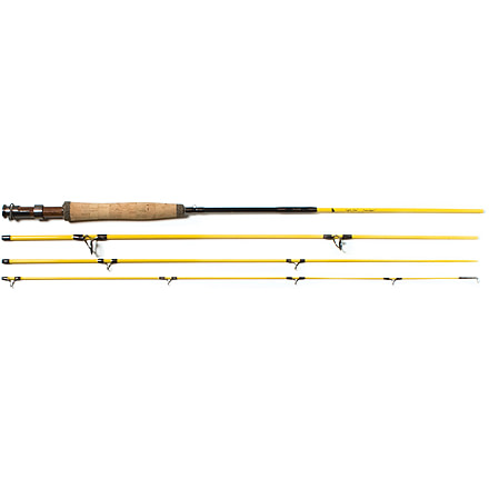 Eagle Claw Powerlight Spin Rod, 2 Piece, Light, 1/16-1/4oz Lures, 2lb - 8lb, 6 Guides + Tip, 56, PLL56S2