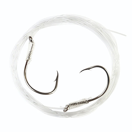 Eagle Claw Salmon Mooching Rig,Assorted,Nickel,15lbs,Slip 2/0-3/0 580H-15-2/3