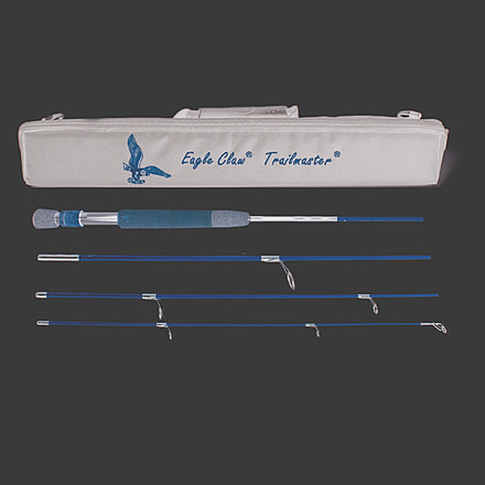 Eagle Claw Trailmaster Spin/Fly Rod 4 Piece 7ft 6in Light 5001714