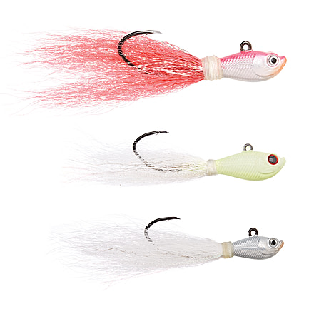 Eagle Claw Trokar Bucktail Jig 1,2,3 OZ ASSORTMENT TKBJA-4