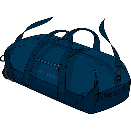 Eagle Creek No Matter What Rolling Duffel, Atlantic Blue, 110L, EC020404272