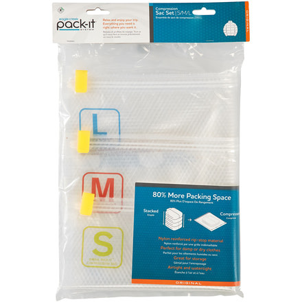 Eagle Creek Pack-It Compression Sac Set M/L-Multi S/F/B
