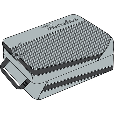 Eagle Creek Pack-It Reveal Clean/Dirty Cube, Storm Grey, Medium, EC040414367