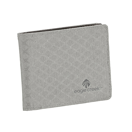 Eagle Creek RFID Bi-Fold Wallet, Graphite/Amethyst, EC0A3SB2260