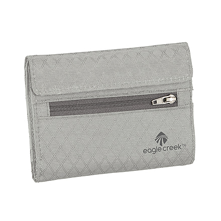 Eagle Creek RFID International Tri-Fold Wallet, Graphite/Amethyst, EC0A3SC2260