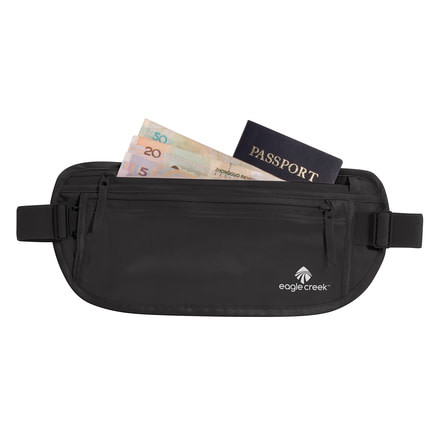Eagle Creek Silk Undercover Money Belt, Black, EC041123010