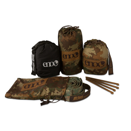 CamoLink Hammock System-Forest Camo-Regular