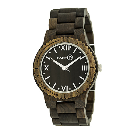Earth Bighorn Watch, Dark Brown Wooden Case ETHEW3502