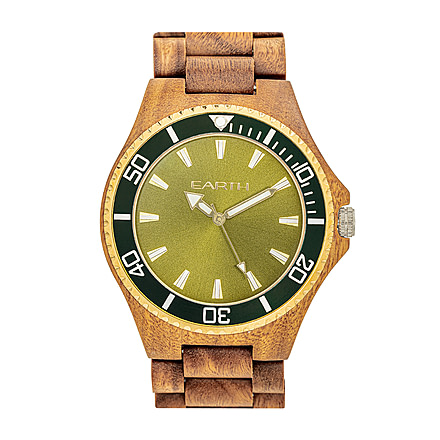 Earth Centurion Watch, Olive/Olive, One Size, ETHEW6004