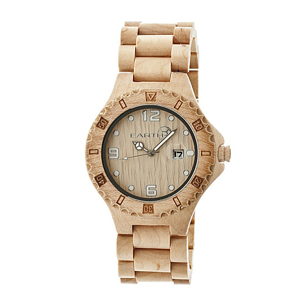 Earth Raywood Unisex Watch, Khaki/Tan ETHEW1701