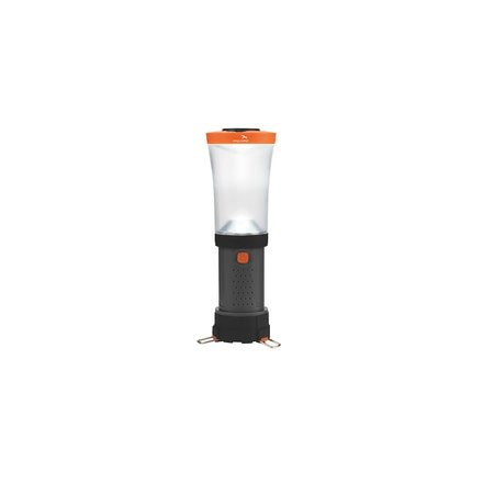 Easy Camp Cantil Foldable Lantern - 3 Watt 100 Lumens, Gray/Orange 680098