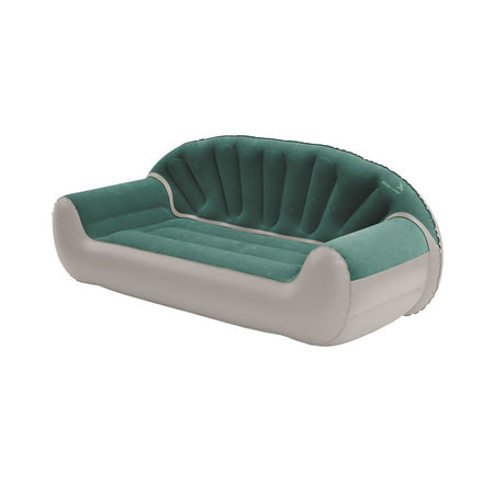 Easy Camp Comfy Sofa - 3 Person, Aqua/Grey 420032