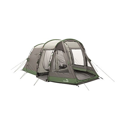 Easy Camp Huntsville 400 Tunnel Tent - 4 Person, 3 Rooms, Light/Dark Blue 120265