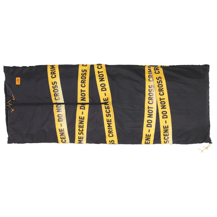 Easy Camp Image Coat Sleeping Bag, Crime Scene 240090
