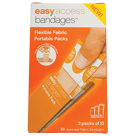 Easy Care Fabric Bandages Assort 30 Pk 0095-2000