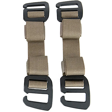 Eberlestock Metal Hook Up Kit, Strap, 2-Pack, Dry Earth, ACHK-2ME