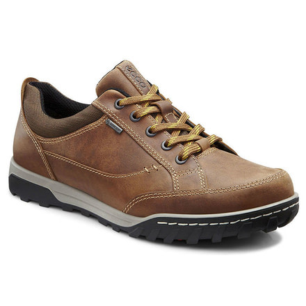 ECCO Goran GTX Casual Shoe - Men's-Camel/Cocoa Brown-Medium-40