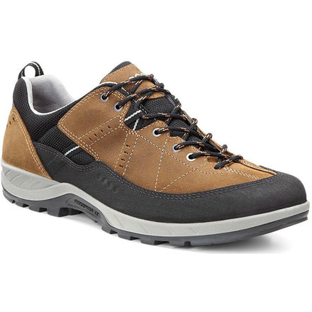 Yura Hiking Shoe - Mens-Black/Camel-Medium-46