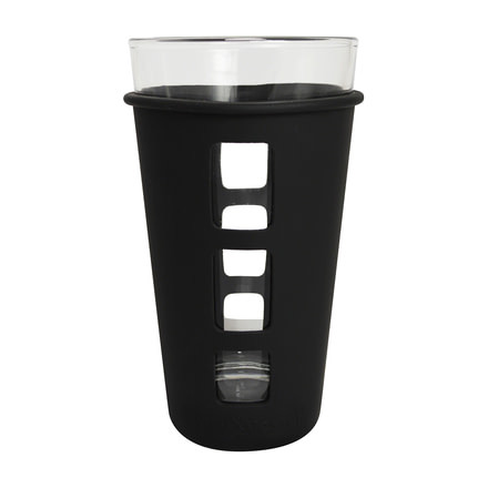 Eco Vessel Vibe Pint, Silicone, Black, PNT473BK