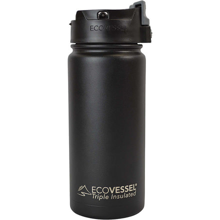 Eco Vessel Perk Insulated Coffee 16oz Blk PER473BS