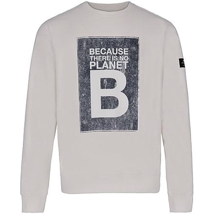 Ecoalf Becaralf Sweatshirt - Mens, Off White, XL, GASTBECAR8001MS22-001-XL